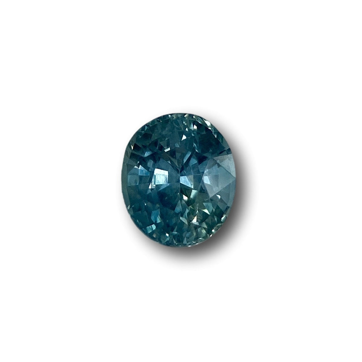 0.97ct | Brilliant Cut Oval Shape Blue Montana Sapphire-Modern Rustic Diamond