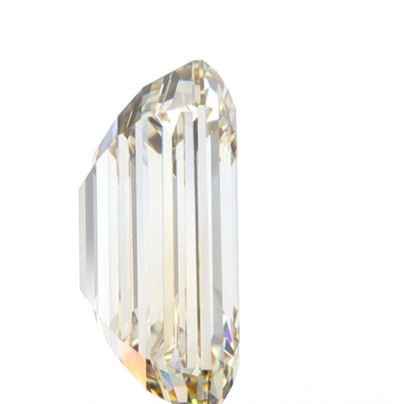 1.00ct | Champagne VVS Emerald Shape Step Cut Diamond-Modern Rustic Diamond