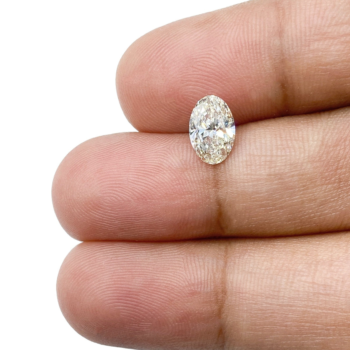 1.00ct | I-J/VS-SI Oval Shape Brilliant Cut Diamond-Modern Rustic Diamond