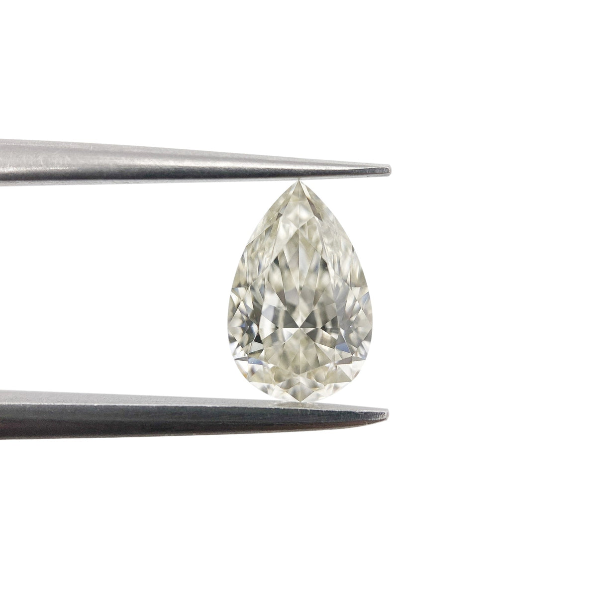 1.00ct | J-K/VVS Pear Shape Brilliant Cut Diamond-Modern Rustic Diamond