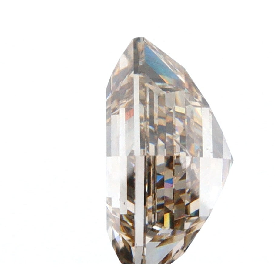 1.01ct | Champagne VS-SI Carre Shape Step Cut Diamond-Modern Rustic Diamond