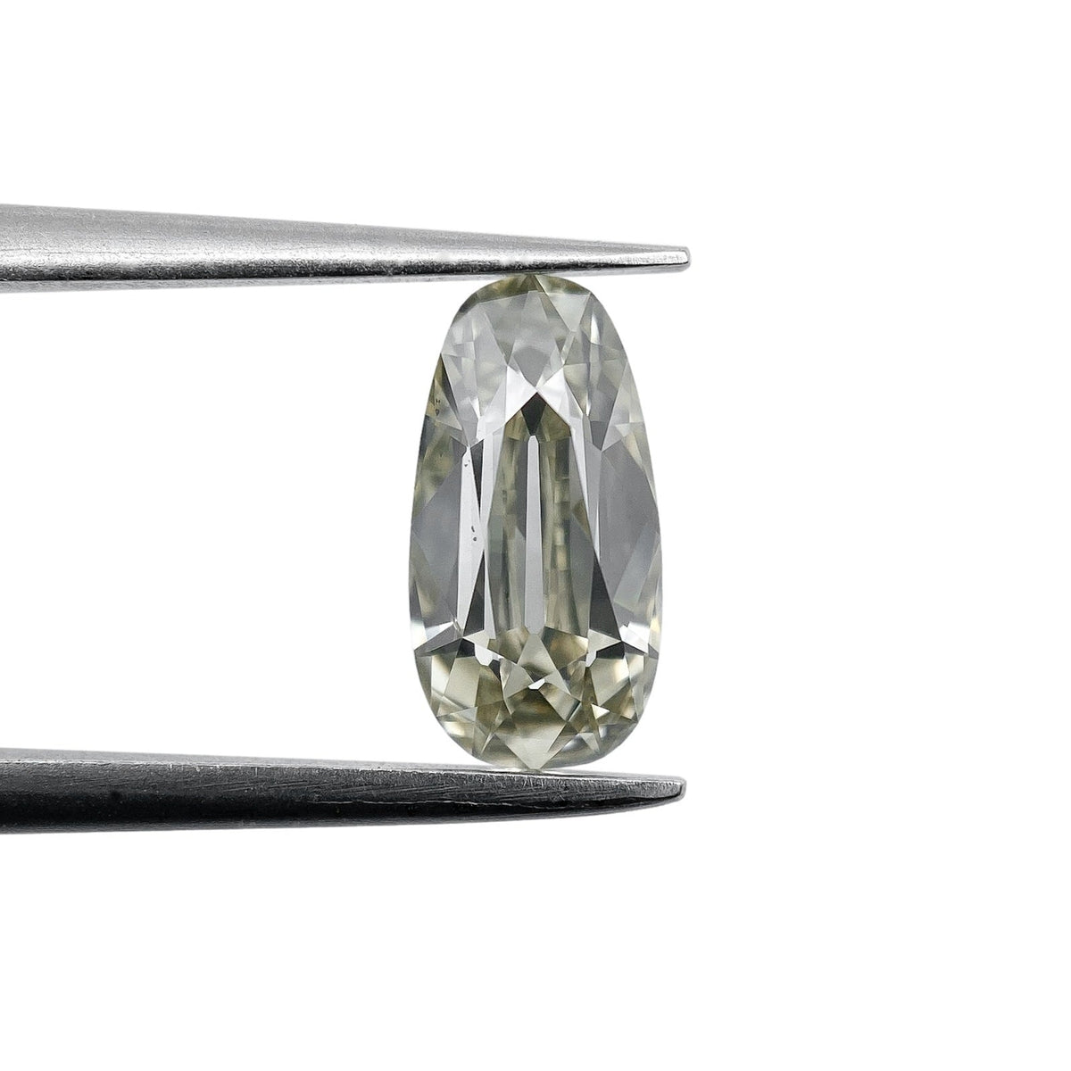 1.01ct | Champagne VS-SI Pear Shape Old Mine Cut Diamond-Modern Rustic Diamond