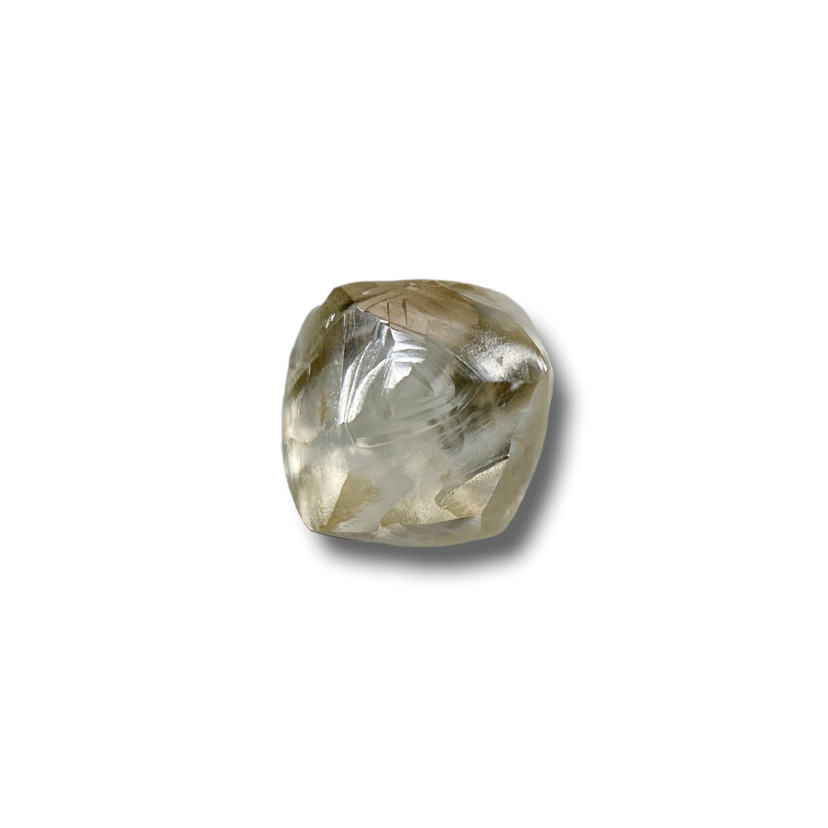 1.01ct | Champagne VVS Cushion Shape Step Cut Diamond-Modern Rustic Diamond