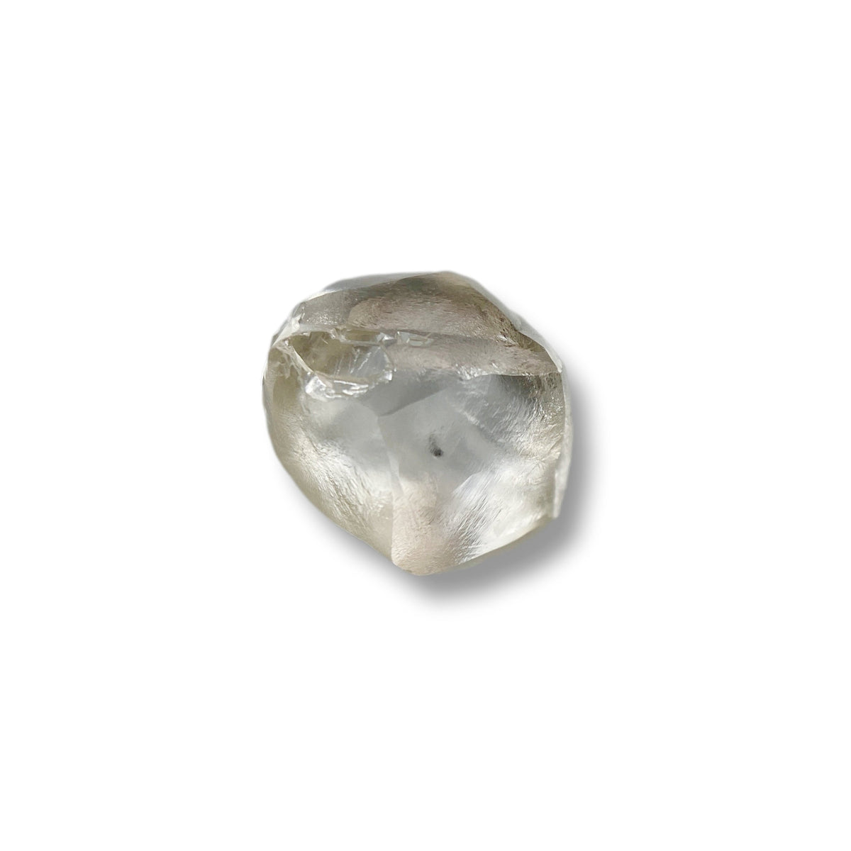 1.01ct | Champagne VVS Oval Shape Step Cut Diamond-Modern Rustic Diamond