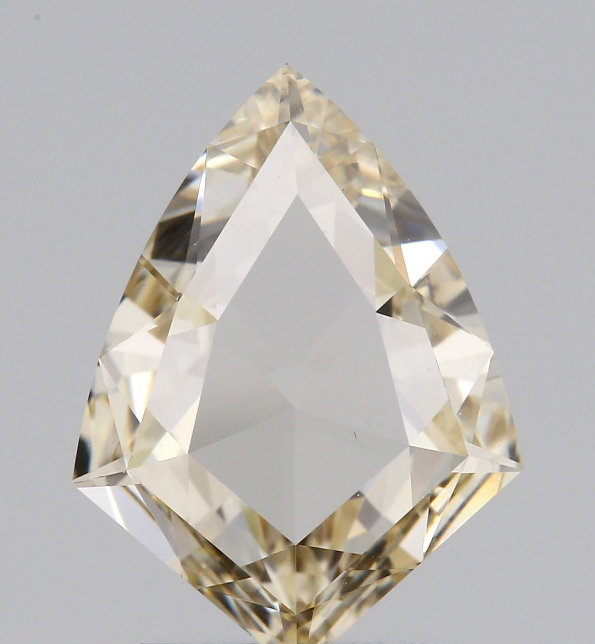 1.01ct | Champagne VVS Shield Shape Rose Cut Diamond-Modern Rustic Diamond