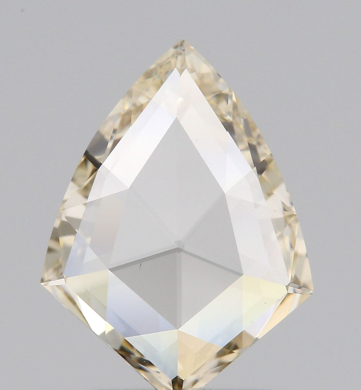 1.01ct | Champagne VVS Shield Shape Rose Cut Diamond-Modern Rustic Diamond