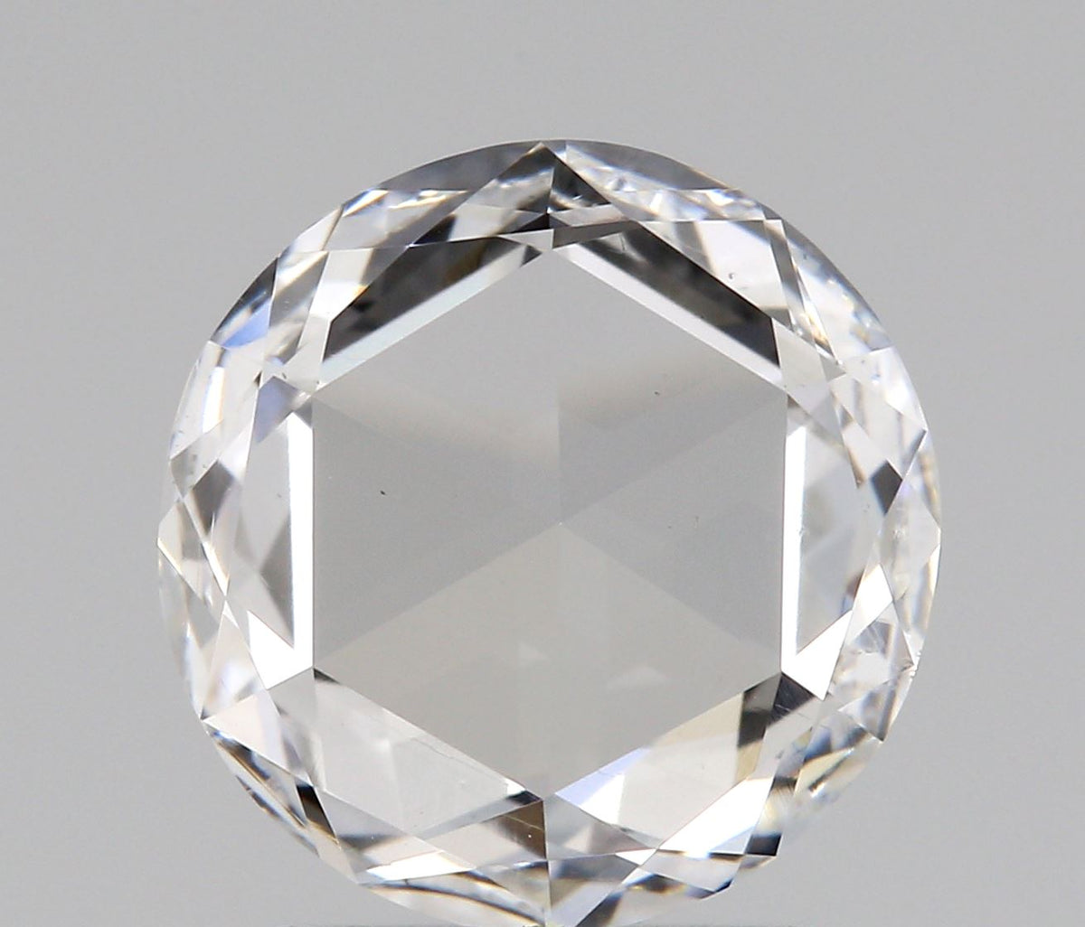 1.01ct | D/SI1 Round Shape Rose Cut Diamond (GIA)-Modern Rustic Diamond