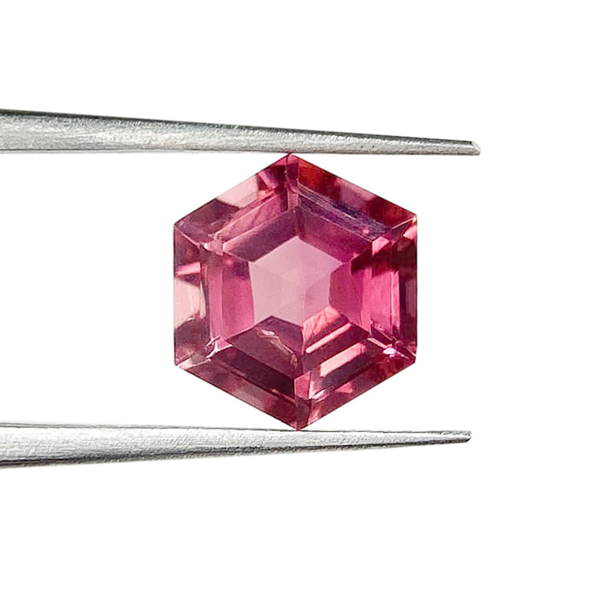 1.01ct | Hexagon Shape Step Cut Tourmaline-Modern Rustic Diamond