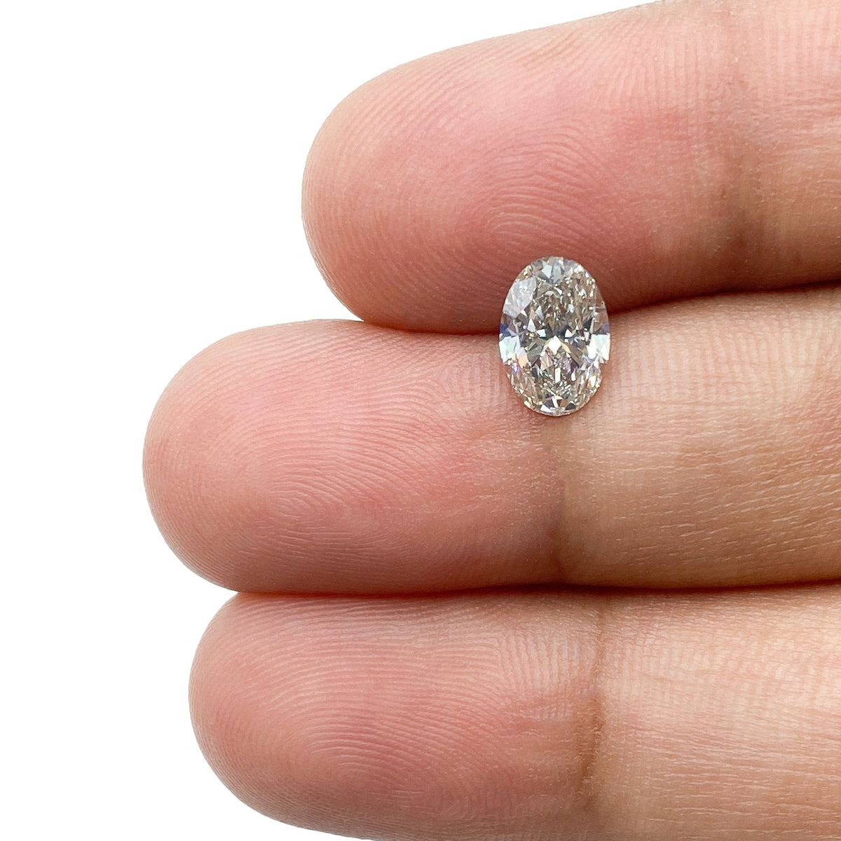 1.01ct | J-K/VS Oval Shape Brilliant Cut Diamond-Modern Rustic Diamond