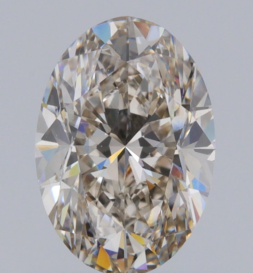 1.01ct | J-K/VVS Oval Shape Brilliant Cut Diamond-Modern Rustic Diamond