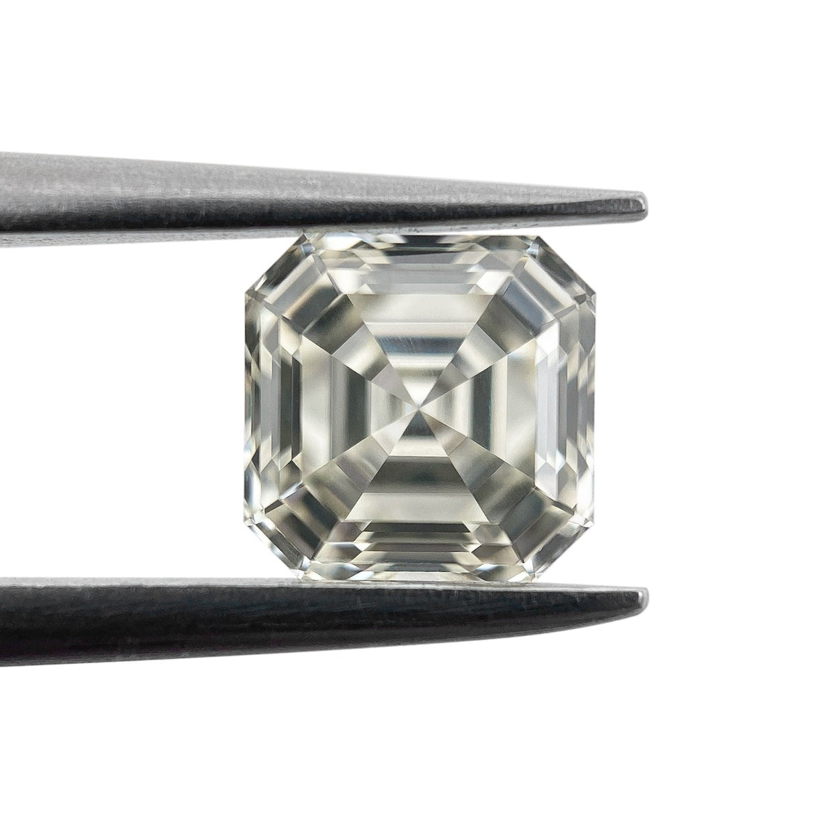 1.01ct | Light Color VVS Asscher Shape Step Cut Diamond-Modern Rustic Diamond