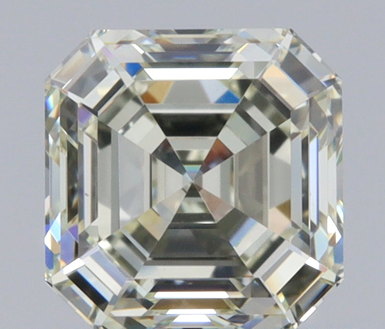 1.01ct | Light Color VVS Asscher Shape Step Cut Diamond-Modern Rustic Diamond