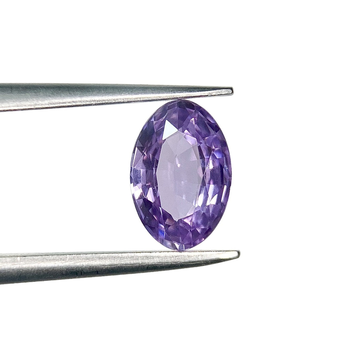 1.02ct | Brilliant Cut Oval Shape Violet Sapphire-Modern Rustic Diamond