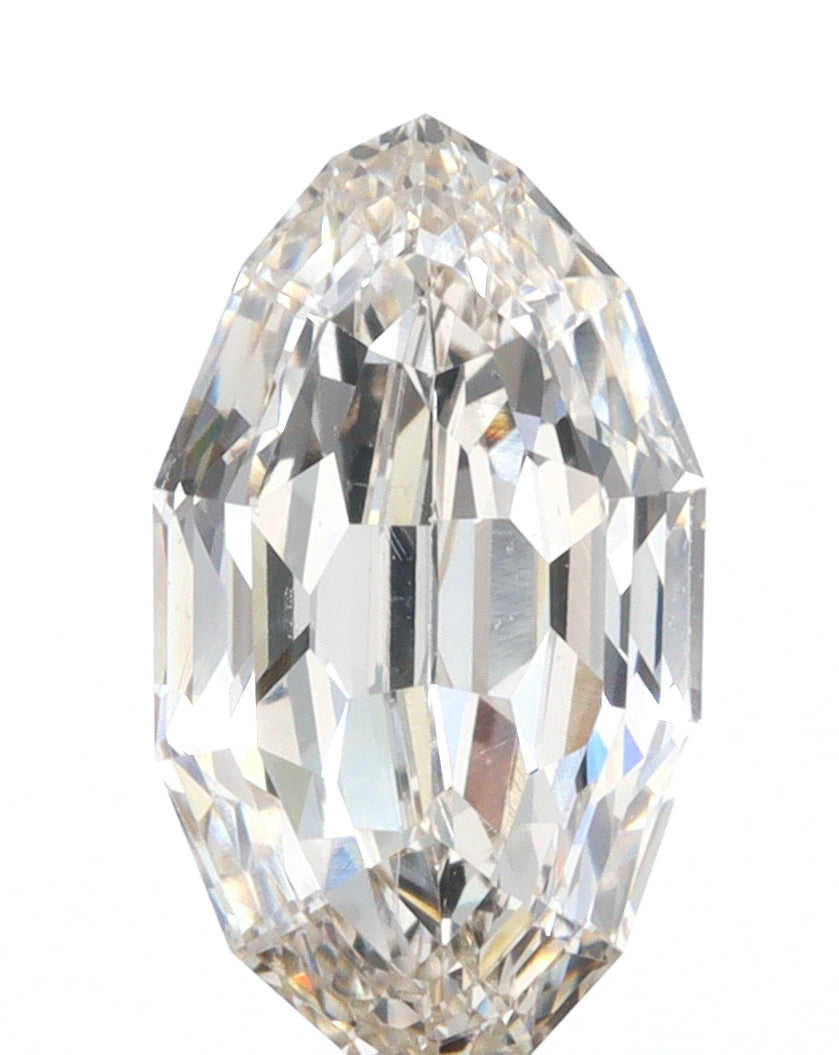 1.02ct | Champagne VVS Marquise Shape Step Cut Diamond-Modern Rustic Diamond