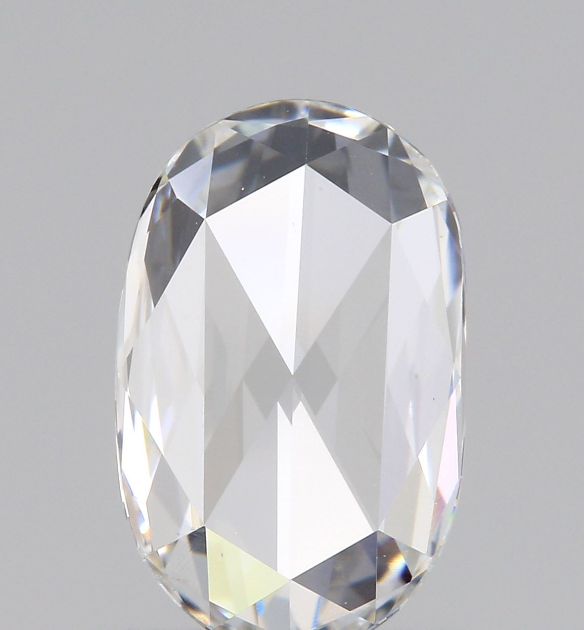 1.03ct | F/VS2 Oval Shape Rose Cut Diamond (GIA)-Modern Rustic Diamond