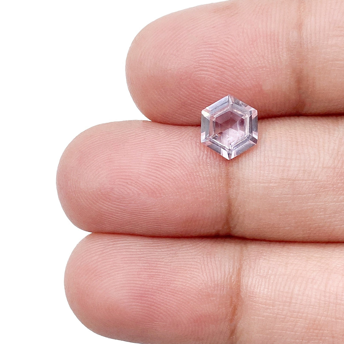 1.03ct | Hexagon Shape Step Cut Tourmaline-Modern Rustic Diamond