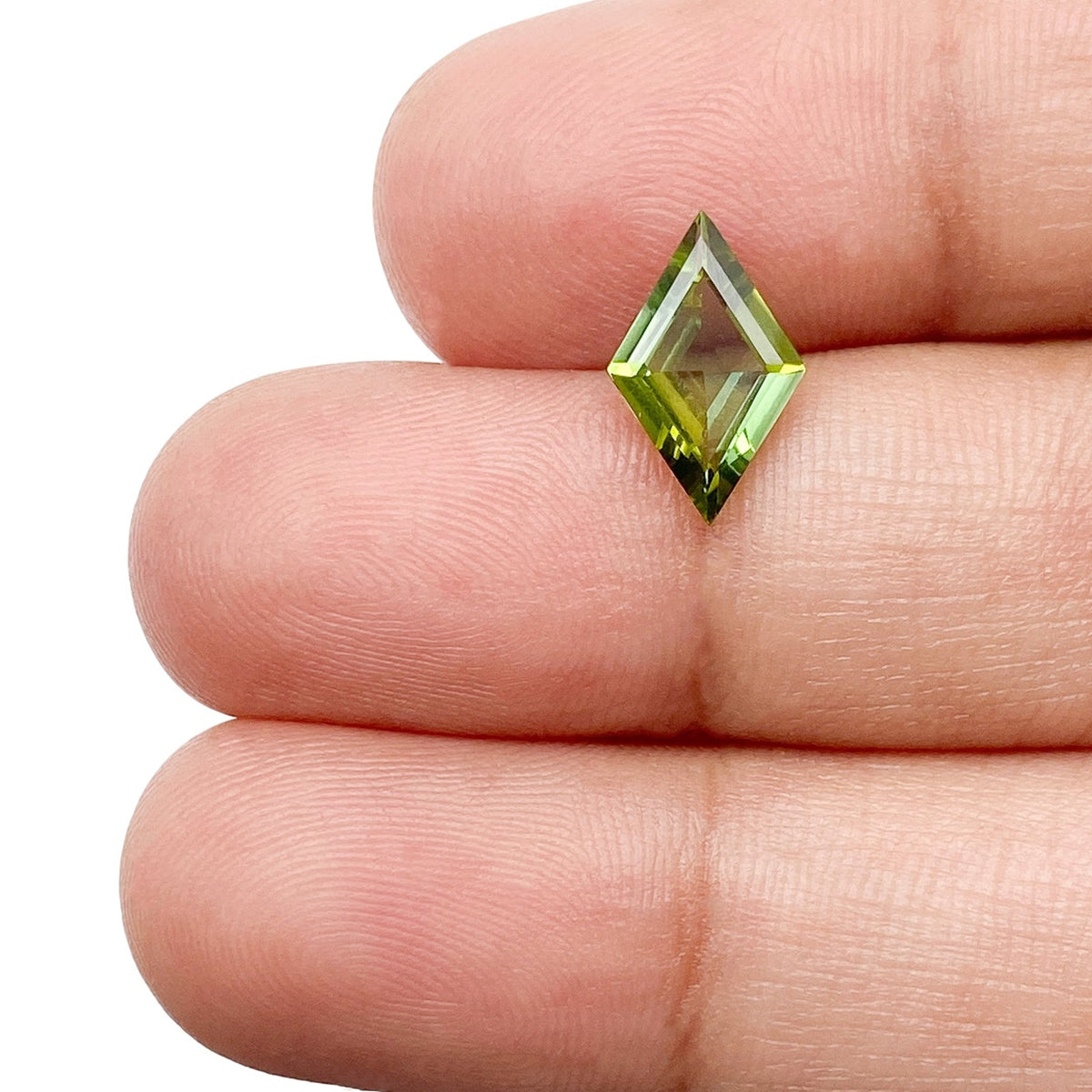 1.03ct | Lozenge Shape Step Cut Tourmaline-Modern Rustic Diamond