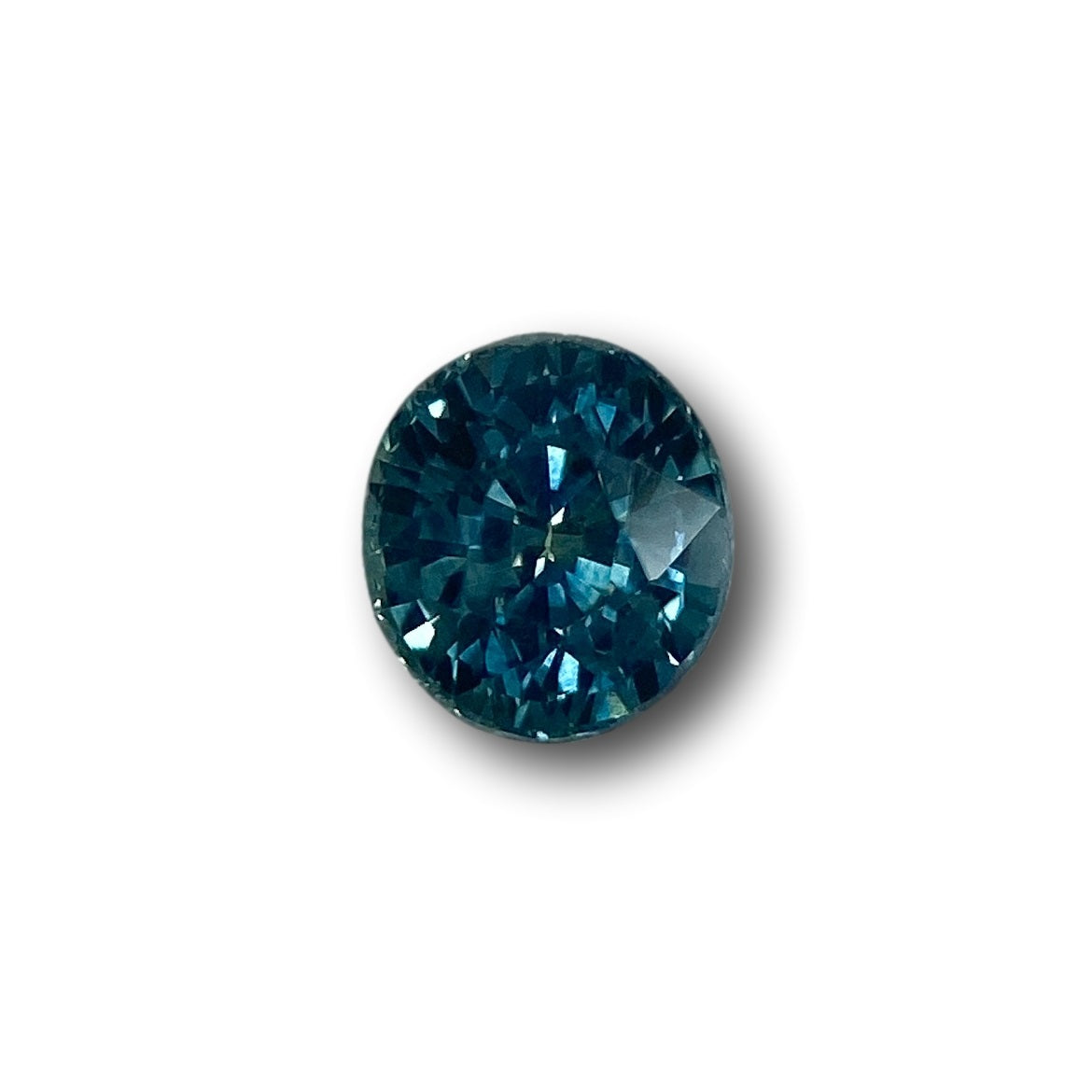 1.04ct | Brilliant Cut Oval Shape Blue Montana Sapphire-Modern Rustic Diamond