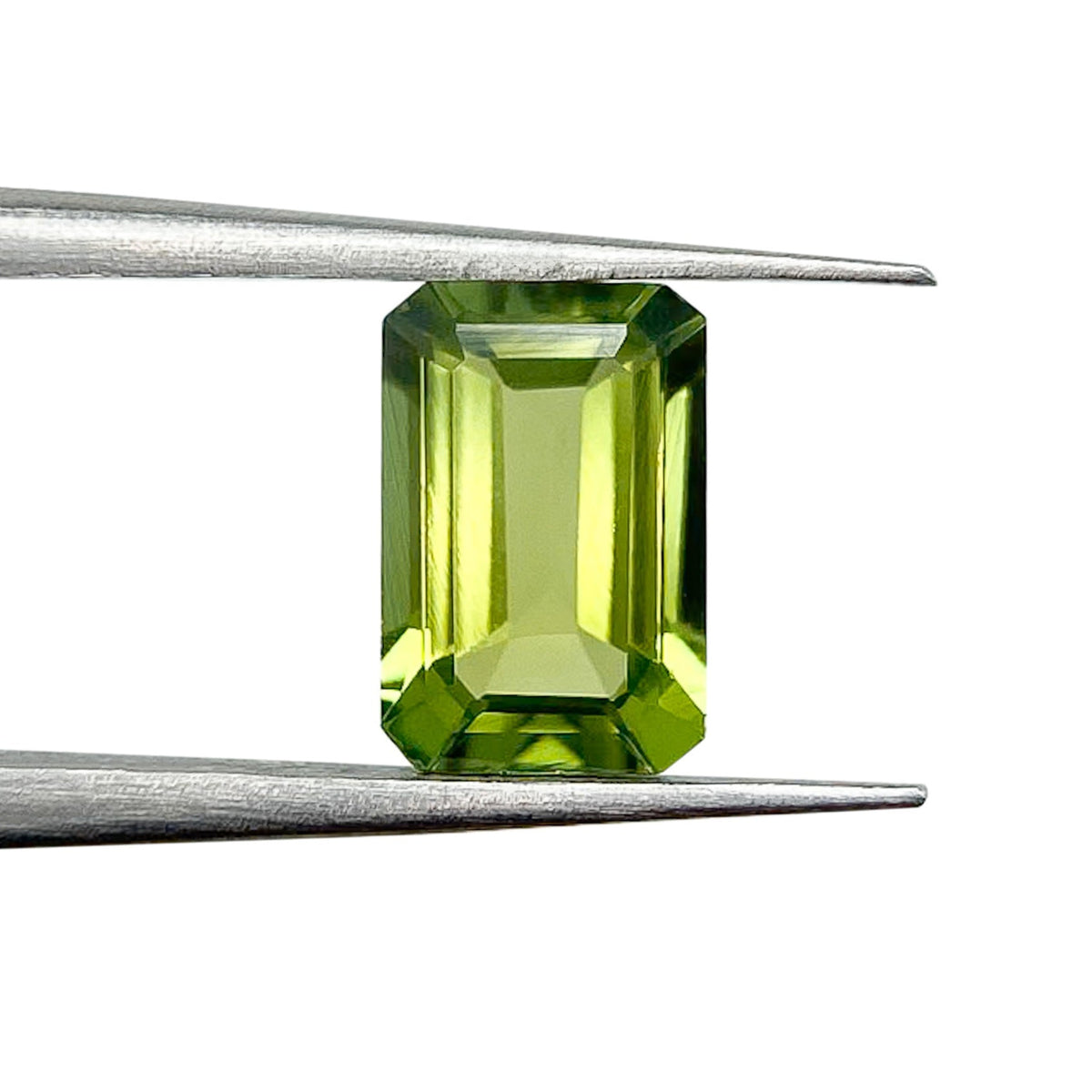 1.04ct | Emerald Shape Step Cut Tourmaline-Modern Rustic Diamond