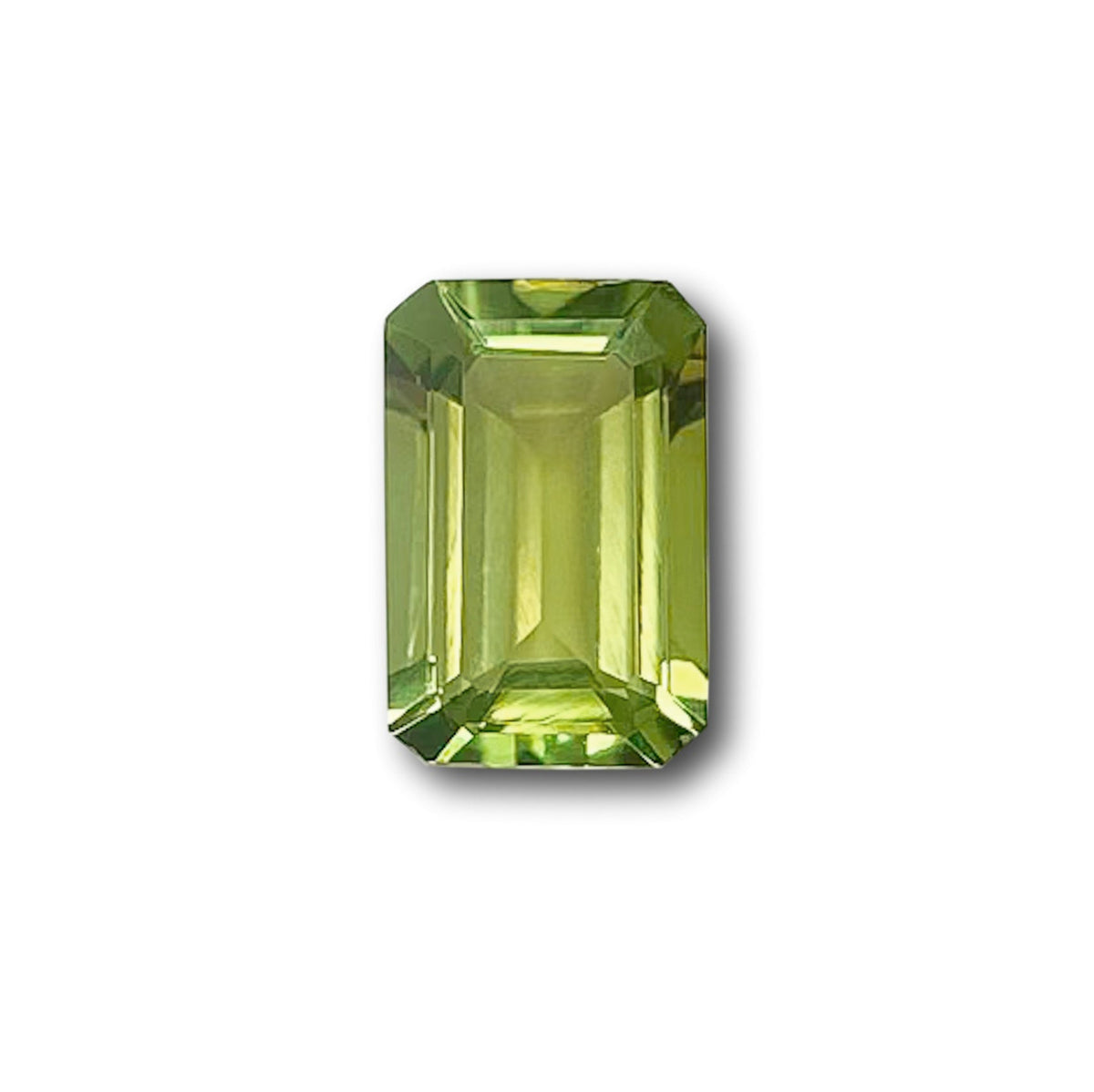 1.04ct | Emerald Shape Step Cut Tourmaline-Modern Rustic Diamond