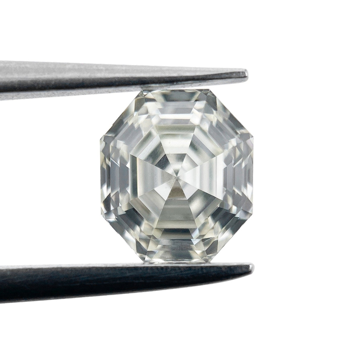1.04ct | Light Color VS Octagonal Shape Step Cut Diamond-Modern Rustic Diamond