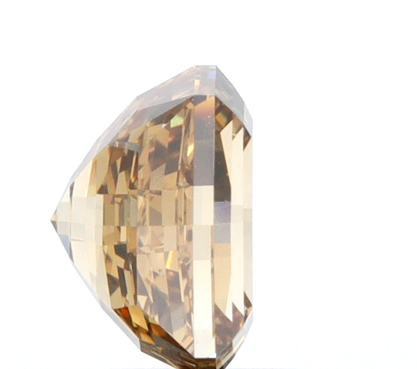 1.05ct | Champagne VVS Octagonal Shape Step Cut Diamond-Modern Rustic Diamond