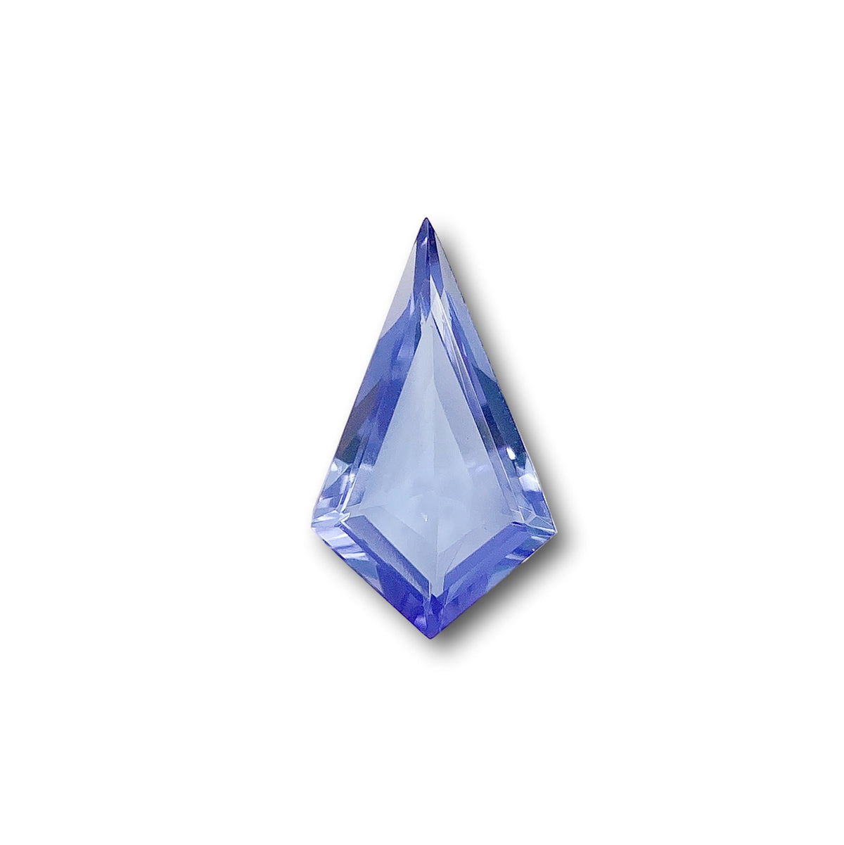 1.05ct | Kite Shape Step Cut Tanzanite-Modern Rustic Diamond