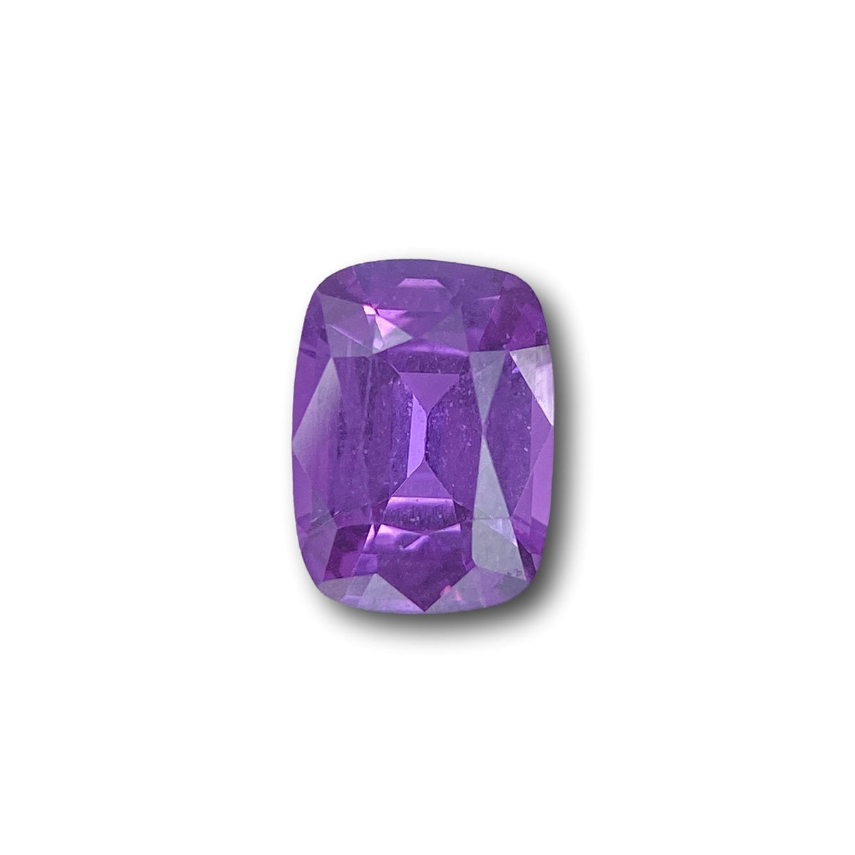 1.06ct | Brilliant Cut Cushion Shape Violet Sapphire-Modern Rustic Diamond