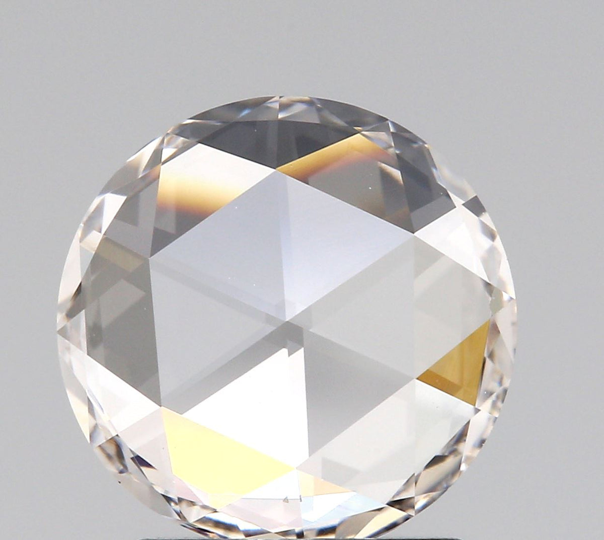 1.06ct | H/VS1 Round Shape Rose Cut Diamond-Modern Rustic Diamond