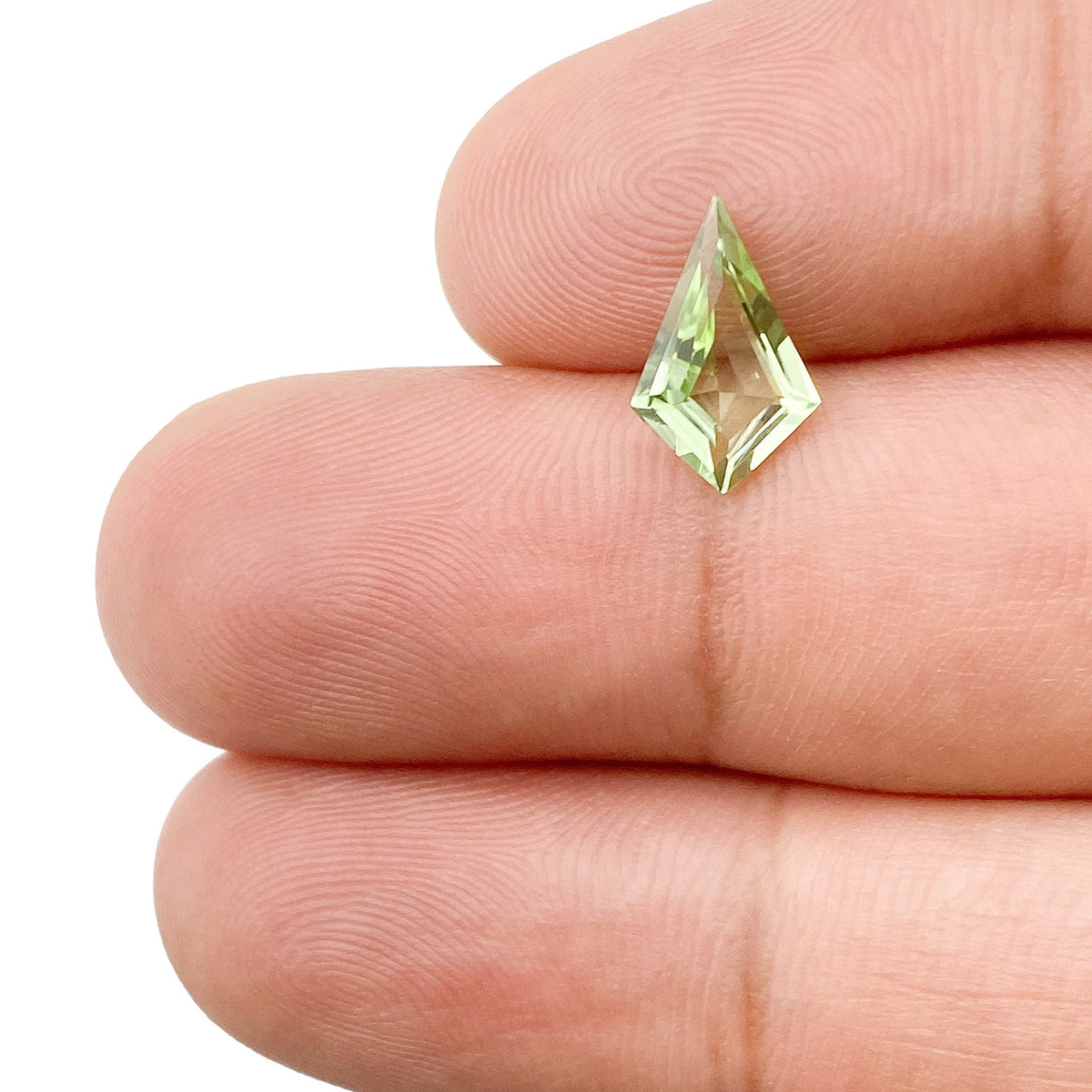 1.06ct | Kite Shape Step Cut Tourmaline-Modern Rustic Diamond