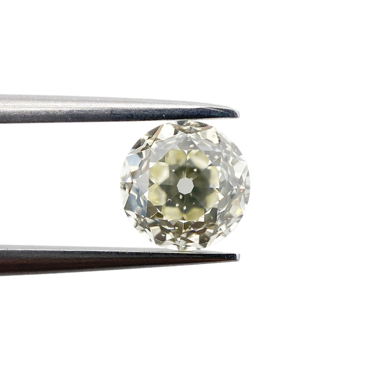 1.06ct | Light Color VS Round Shape Old European Cut Diamond-Modern Rustic Diamond