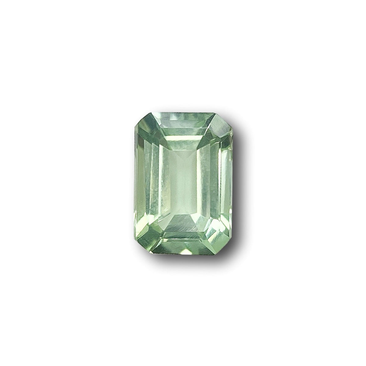 1.08ct | Emerald Shape Step Cut Tourmaline-Modern Rustic Diamond