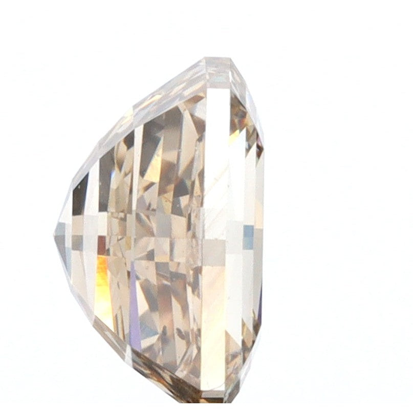 1.10ct | Champagne VVS Octagonal Shape Step Cut Diamond-Modern Rustic Diamond