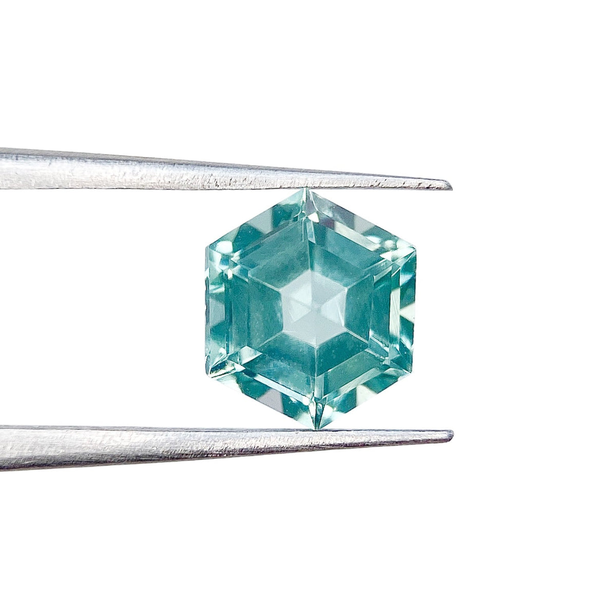 1.10ct | Hexagon Shape Step Cut Tourmaline-Modern Rustic Diamond