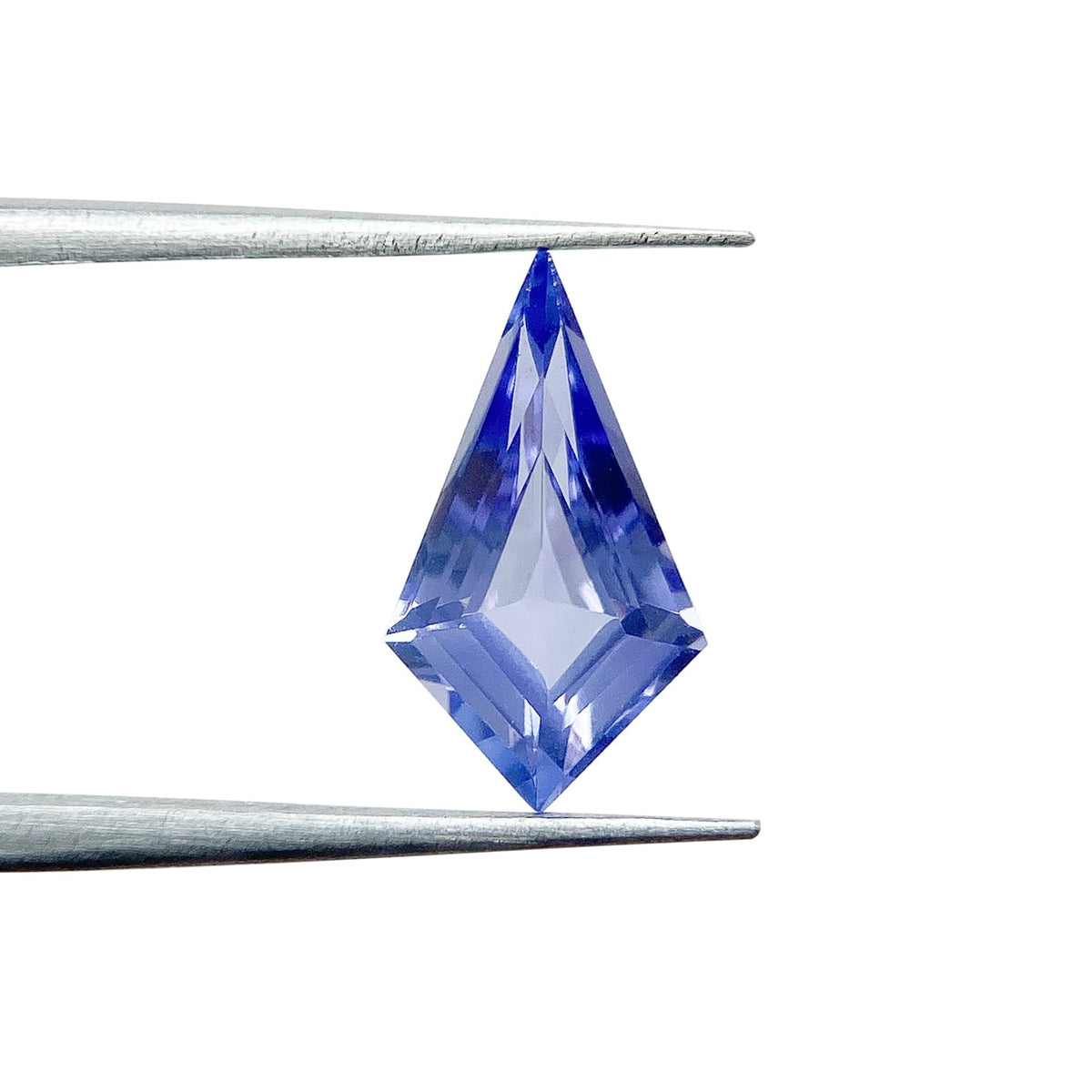 1.13ct | Kite Shape Step Cut Tanzanite-Modern Rustic Diamond