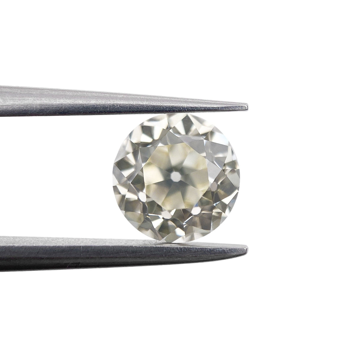 1.13ct | Light Color VVS Round Shape Old European Cut Diamond-Modern Rustic Diamond