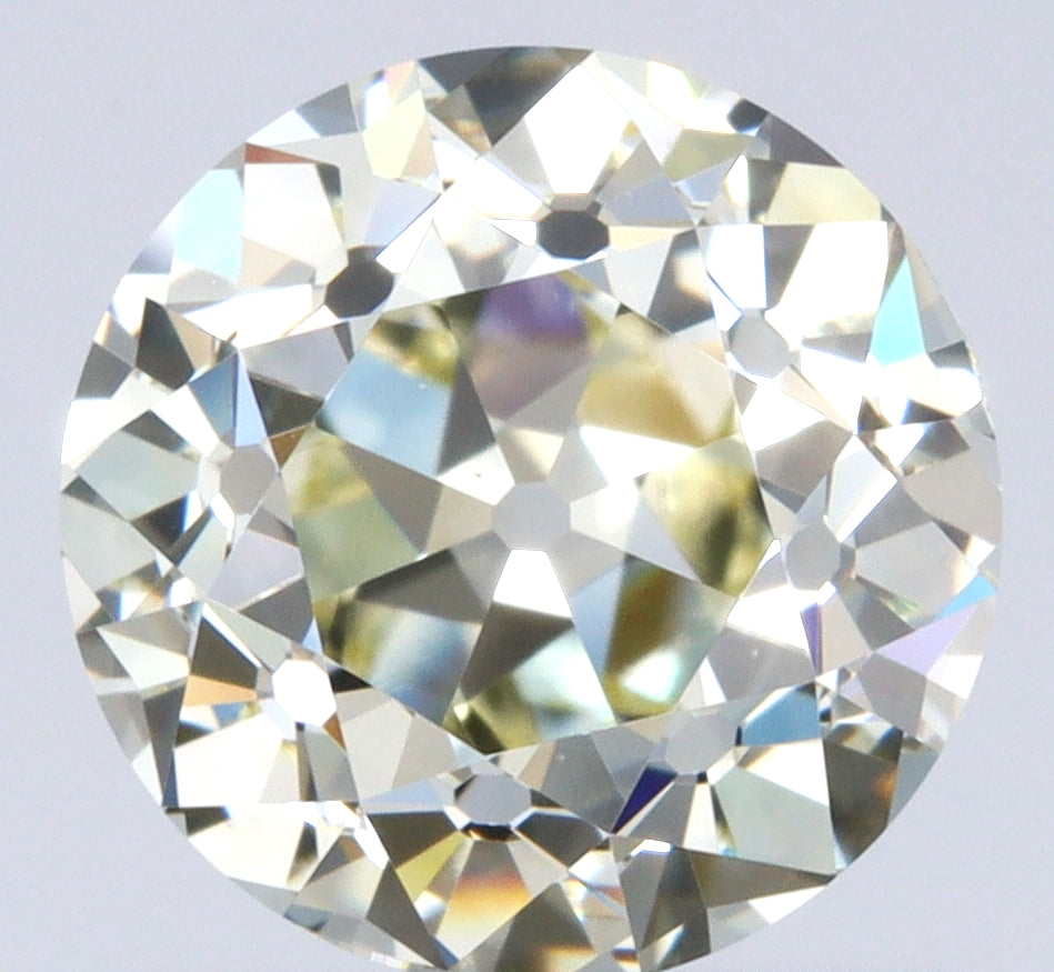 1.13ct | Light Color VVS Round Shape Old European Cut Diamond-Modern Rustic Diamond