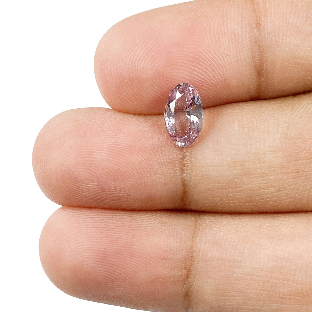 1.14ct | Brilliant Cut Oval Shape Violet Sapphire-Modern Rustic Diamond