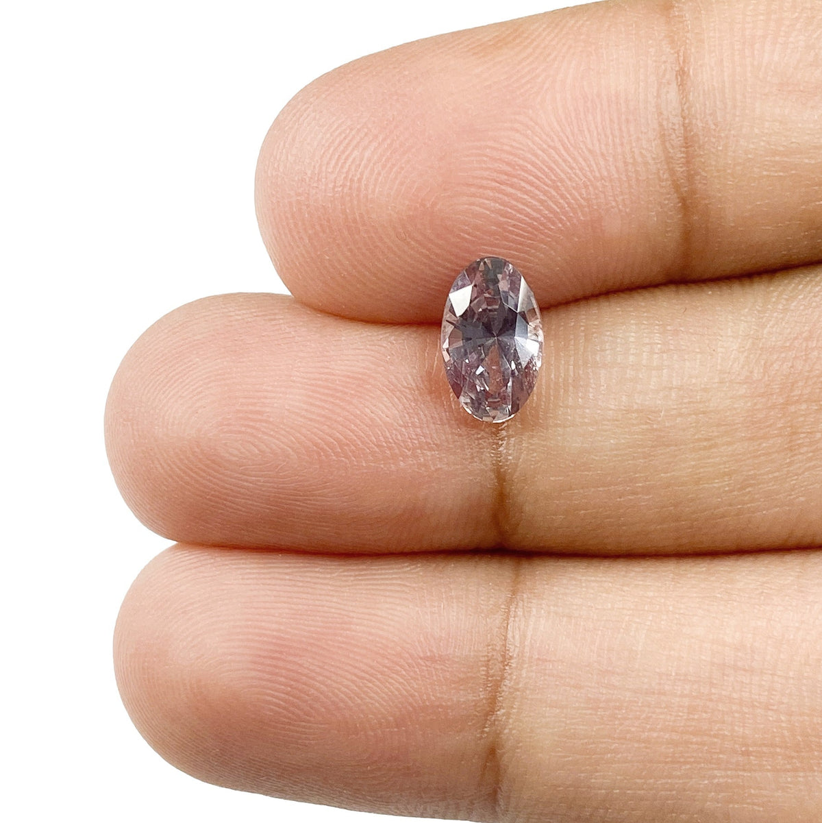 1.15ct | Brilliant Cut Oval Shape Violet Sapphire-Modern Rustic Diamond