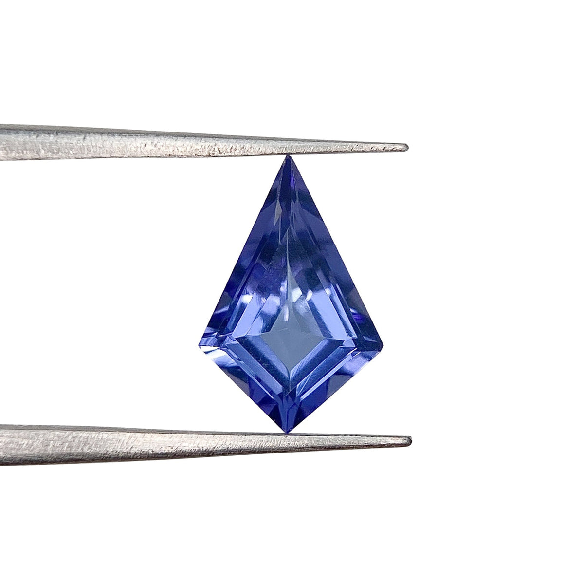 1.16ct | Kite Shape Step Cut Tanzanite-Modern Rustic Diamond