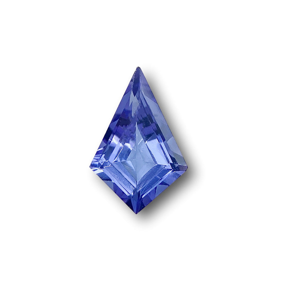 1.16ct | Kite Shape Step Cut Tanzanite-Modern Rustic Diamond