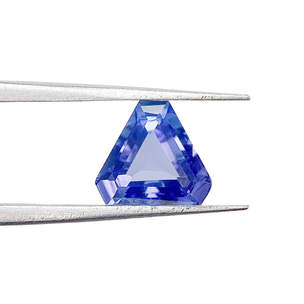 1.17ct | Shield Shape Step Cut Tanzanite-Modern Rustic Diamond