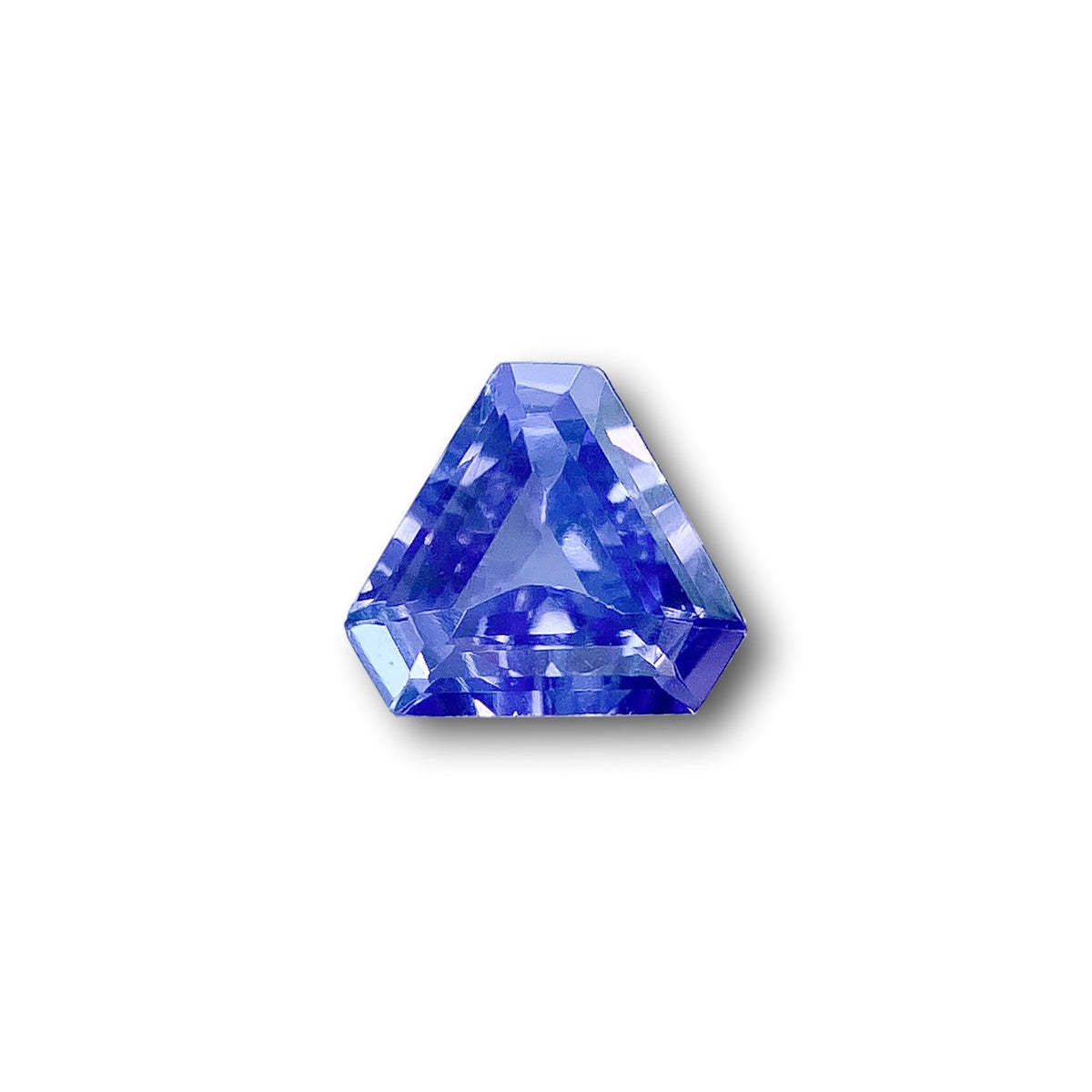 1.17ct | Shield Shape Step Cut Tanzanite-Modern Rustic Diamond