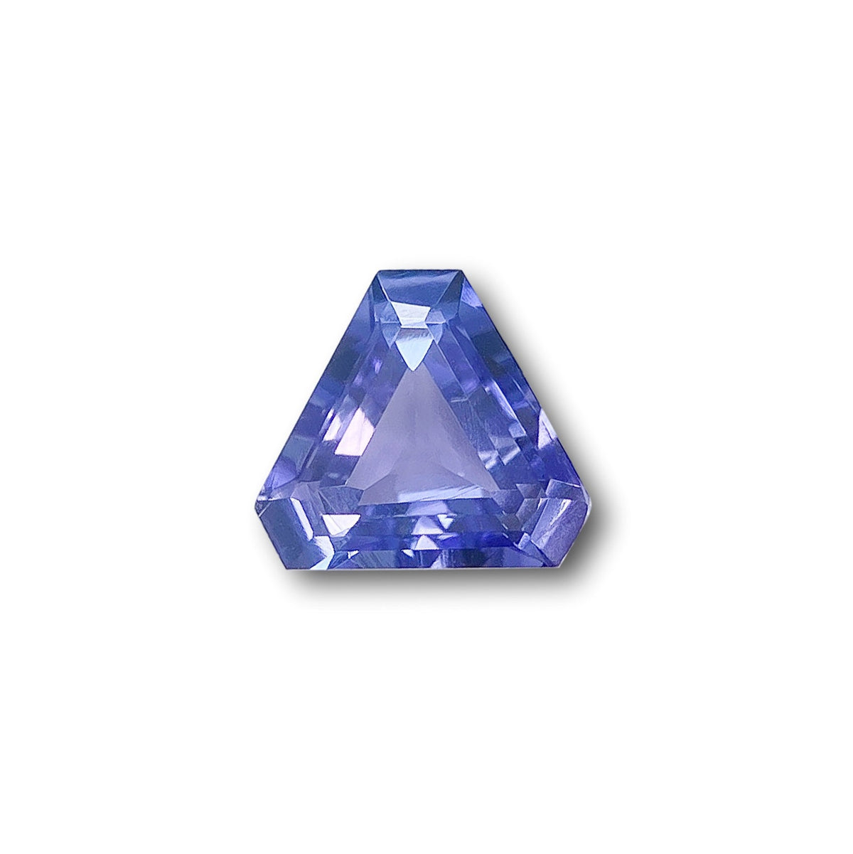 1.17ct | Shield Shape Step Cut Tanzanite-Modern Rustic Diamond