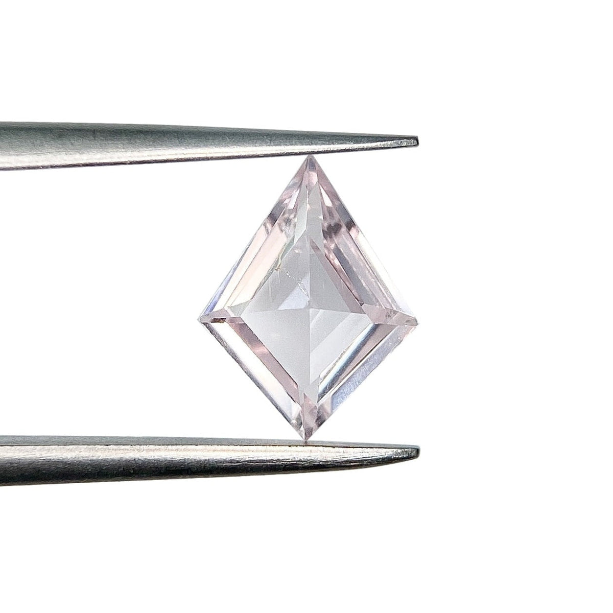 1.17ct | Step Cut Kite Shape Light Pink Sapphire-Modern Rustic Diamond