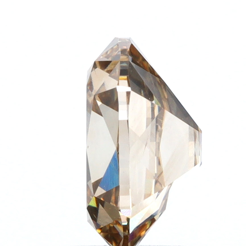 1.20ct | Champagne VVS Cushion Shape Old Mine Cut Diamond-Modern Rustic Diamond