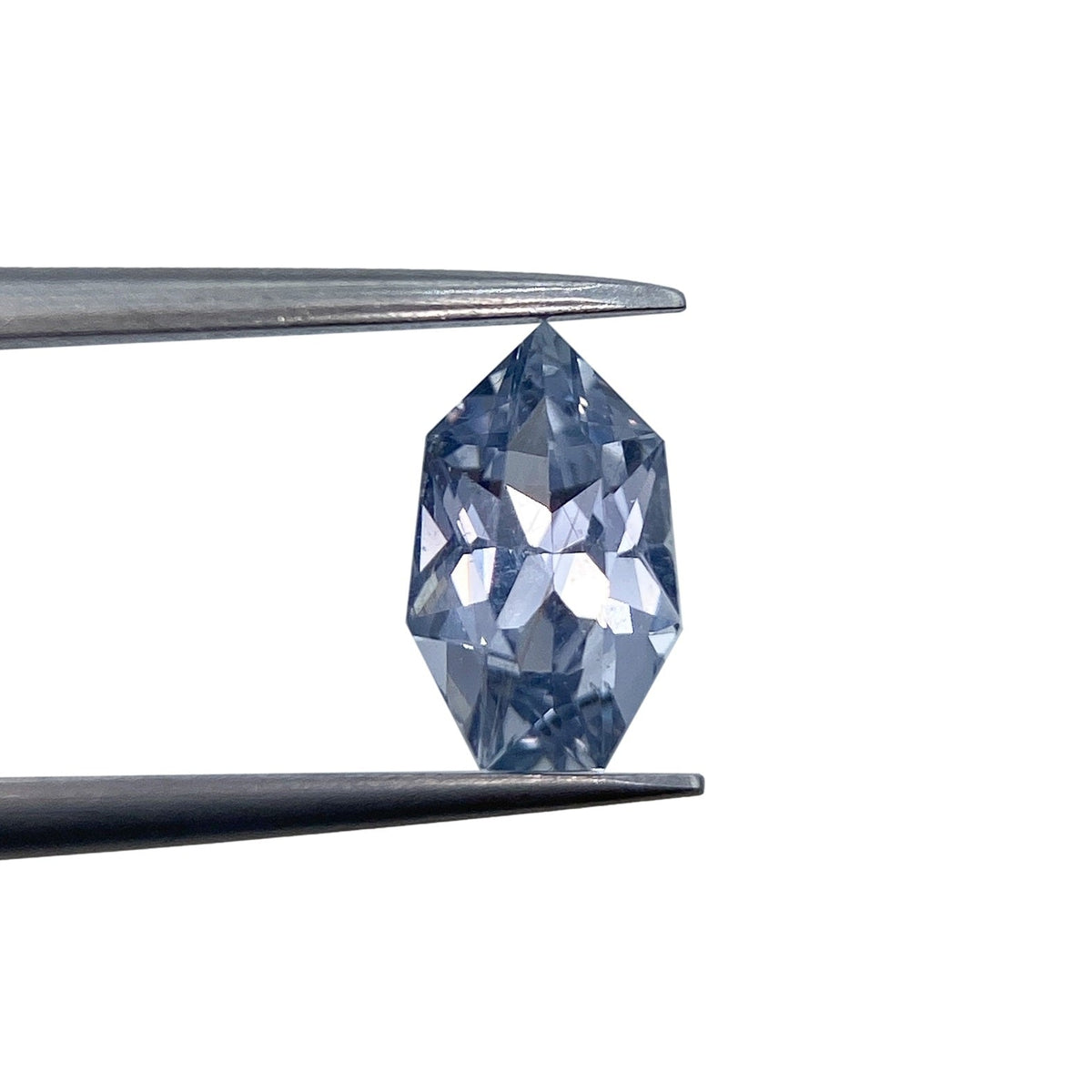 1.22ct | Brilliant Cut Shield Shape Blue Sapphire-Modern Rustic Diamond