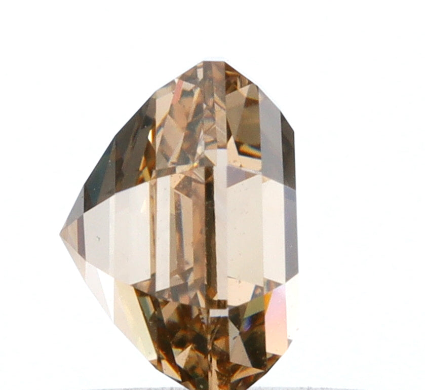 1.23ct | Champagne VS Octagonal Shape Step Cut Diamond-Modern Rustic Diamond