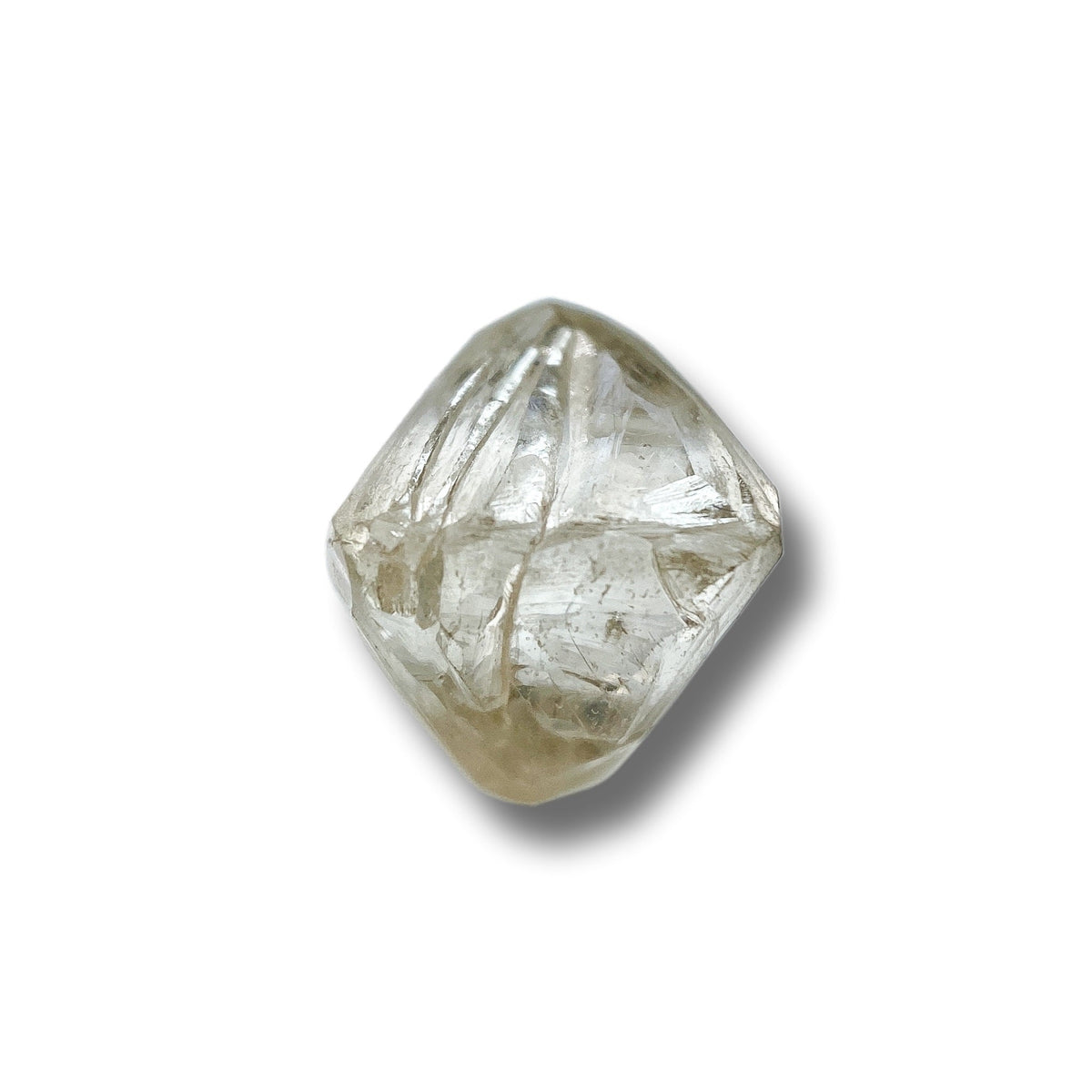 1.23ct | Champagne VVS Carre Shape Step Cut Diamond-Modern Rustic Diamond