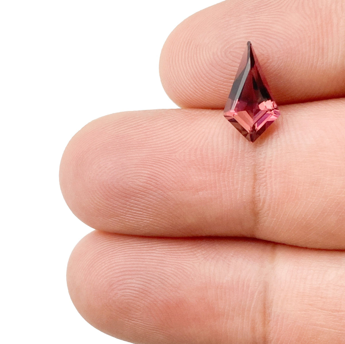 1.26ct | Kite Shape Step Cut Tourmaline-Modern Rustic Diamond